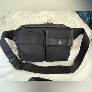Authentic Lululemence belt & shoulder bag